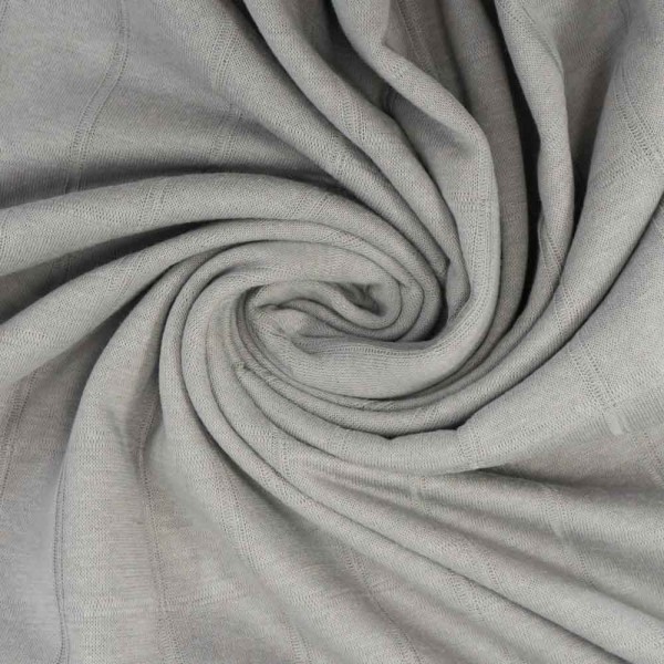 Musselin Jersey Double Uni grey