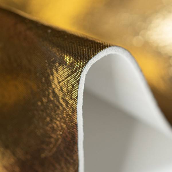 Glitzer Schaumstoff 3mm gold