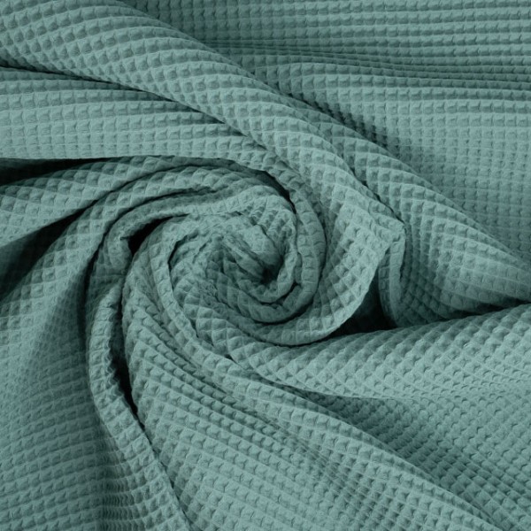 Waffelpiqué Wanja dusty mint