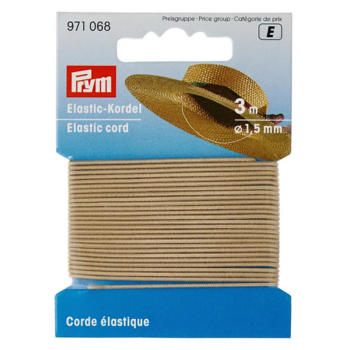 Prym Elastic-Kordel beige 3m
