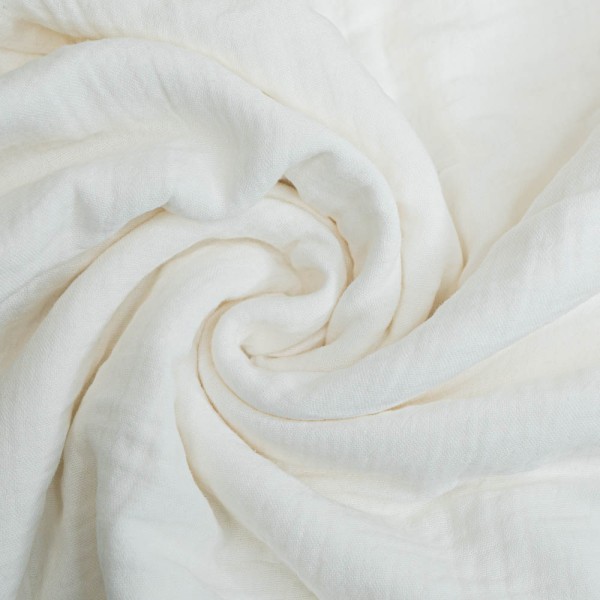 Musselin Double Gauze 280cm Überbreite ecru