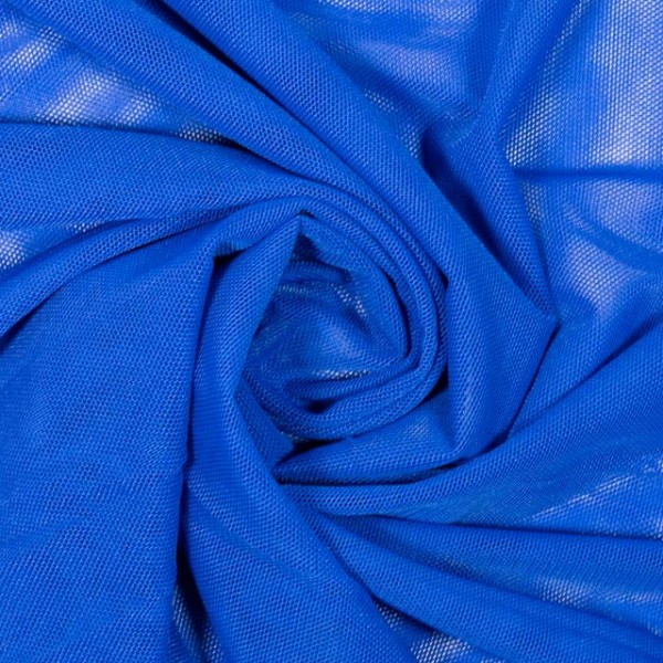 Soft Mesh elastisch royalblau