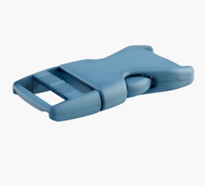 Rucksackschließe blau 25mm Kunststoff