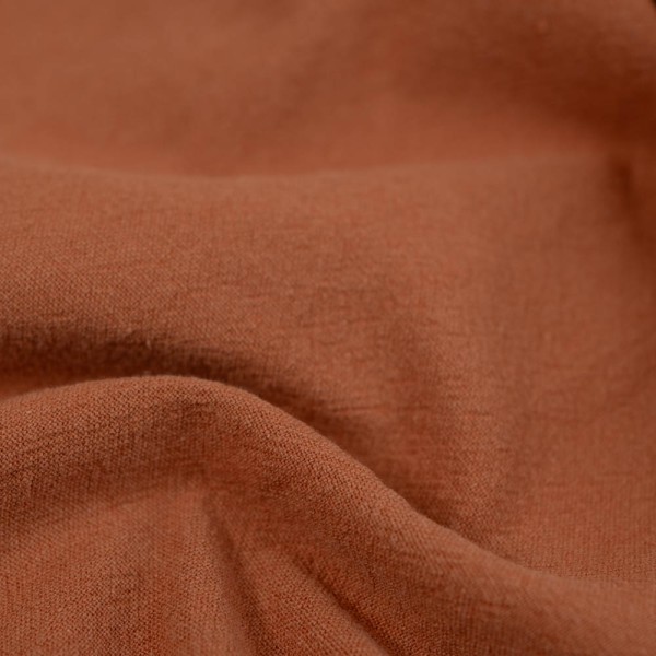 Baumwolle Stonewashed terra