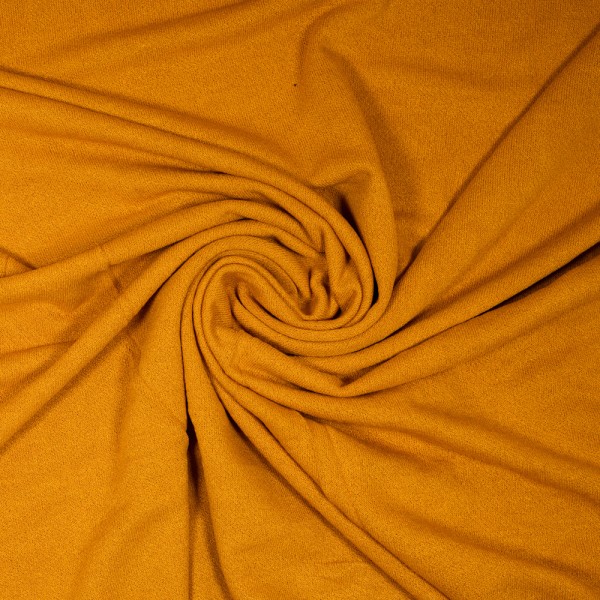 Viskose Strickjersey senfgelb