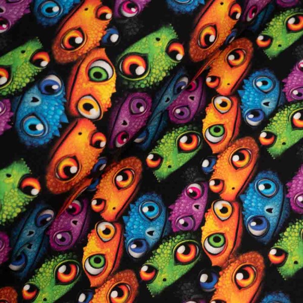 Baumwolljersey Gecco schwarz