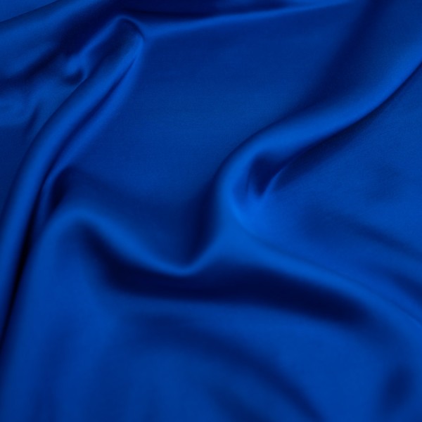 Festtags Viskosesatin royalblau