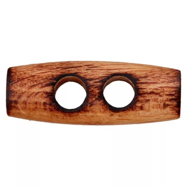 Holzknebelknopf 41mm beige