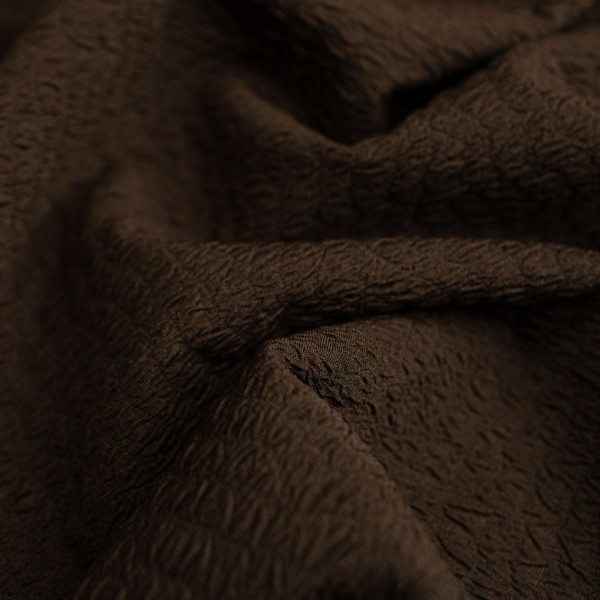 Scuba Crêpe gesmokt dunkelbraun