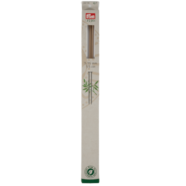 Prym Jackenstricknadeln Bambus 1530 Stärke 3,75mm, 33cm