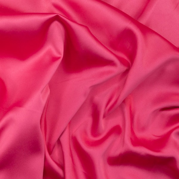 Satin Stretch Glänzend Uni pink