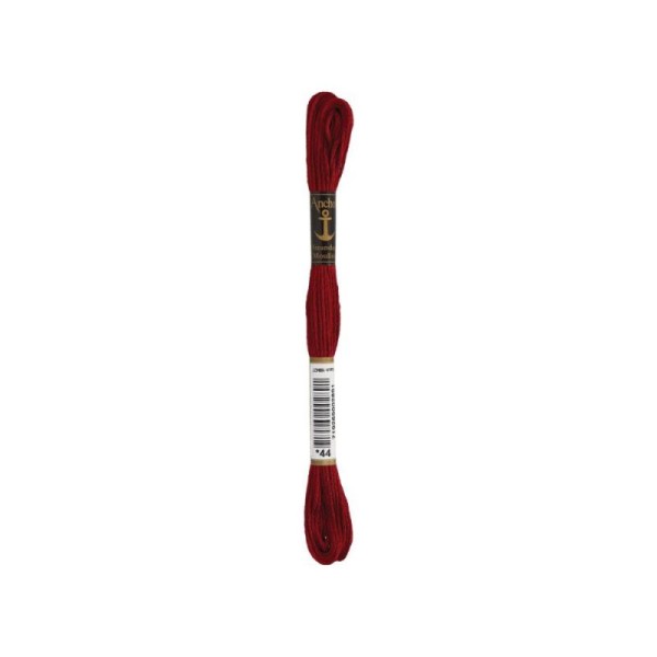 Anchor Sticktwist Garn 6-fädig rubinrot dunkel