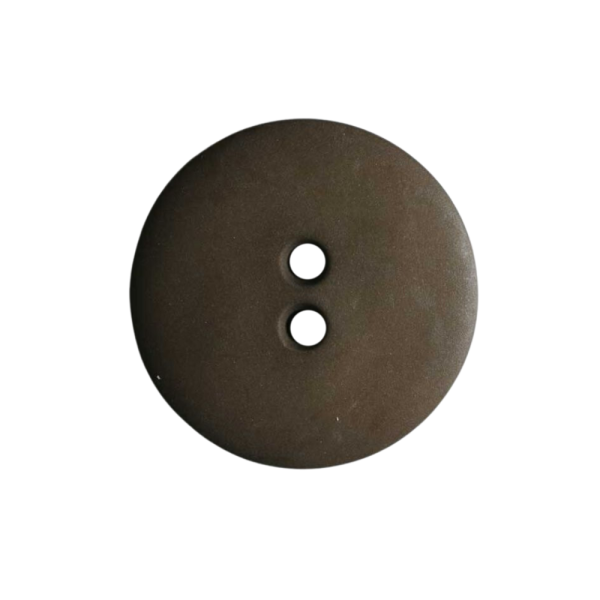 Modeknopf matt 13mm dunkelbraun