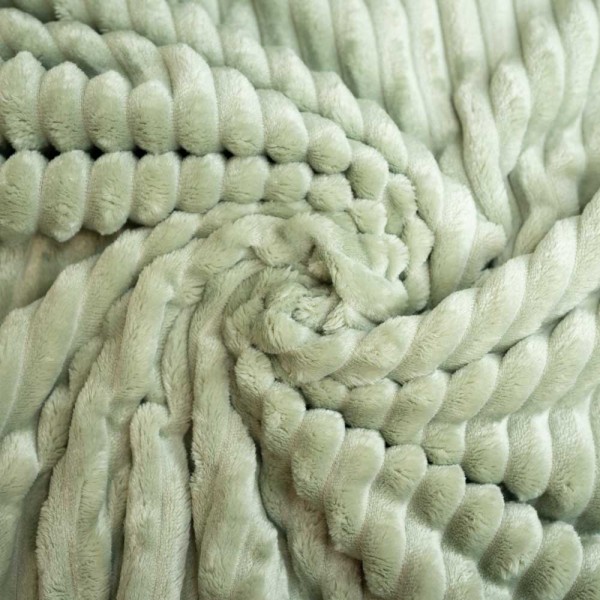 Cord-Look Fleece salbei