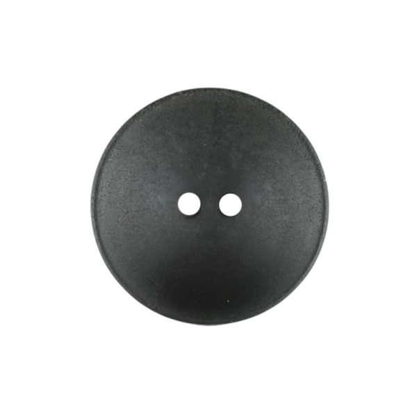 Holzknopf Gewölbt 23mm schwarz