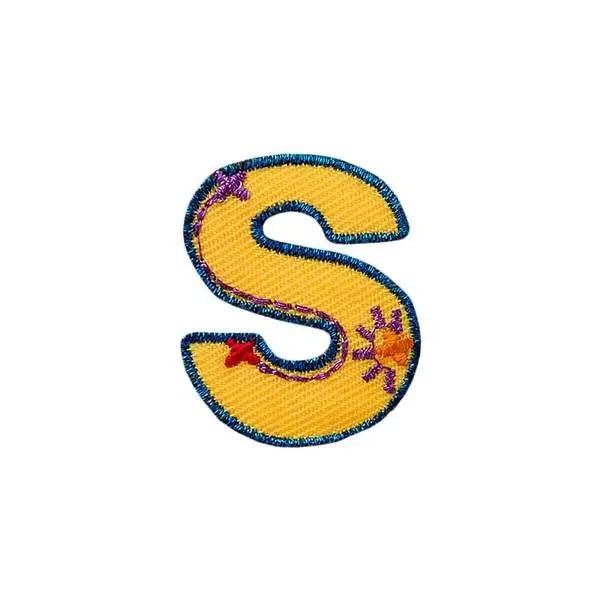 Applikation Buchstabe S