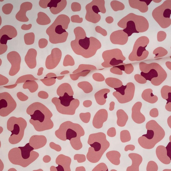 Baumwolljersey Leo pastellrosa