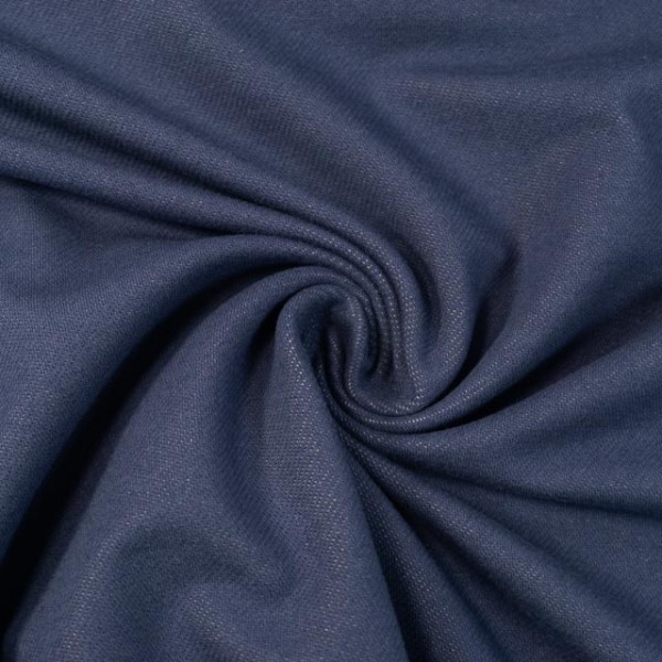 Sweat Jeansstoff dunkelblau