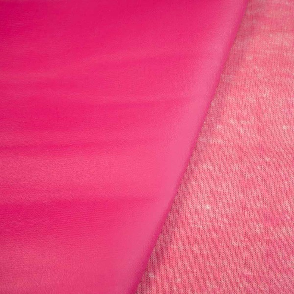 Nappa Kunstleder pink