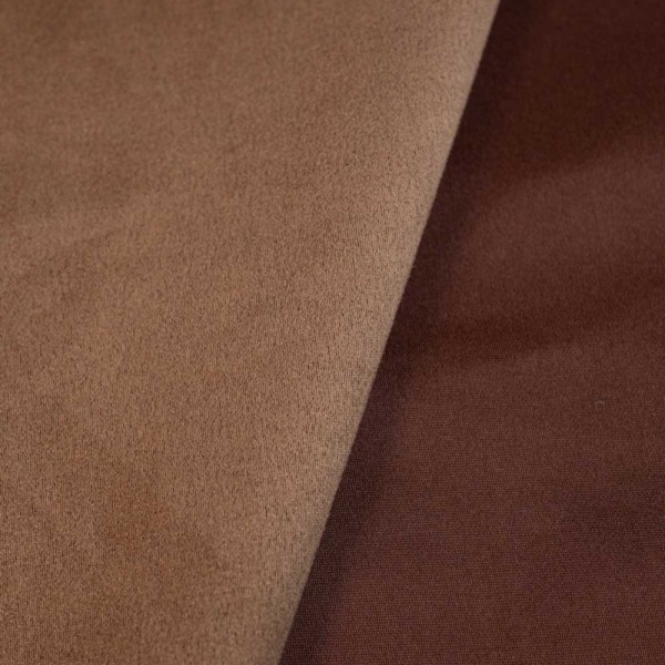 Wildlederjersey cognac