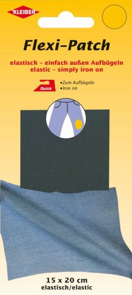 Kleiber Flexi-Patch 15x20cm grau