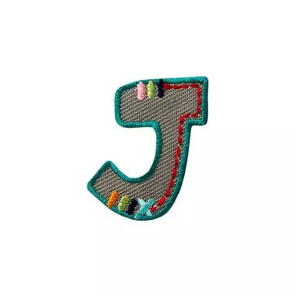 Applikation Buchstabe J