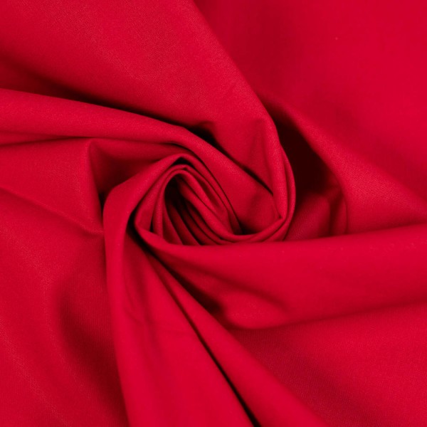 Baumwollwebware rot
