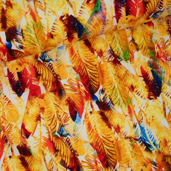 Canvas Federn terra