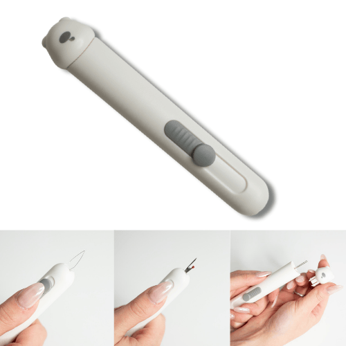 EvLis Nahtauftrenner und Einfädler 2in1 weiß