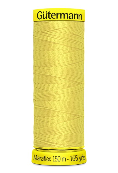 Elastisches Garn Gütermann Maraflex 150m gelb Nr. 580