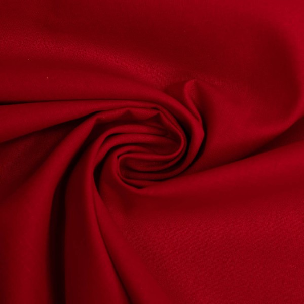 Baumwolle Webware Fahnentuch rot