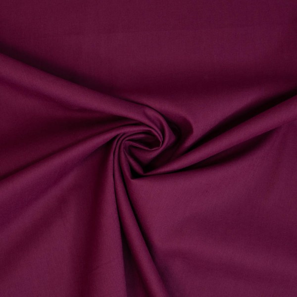 Voile Batist Baumwolle weinrot