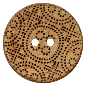 Prym Kokosknopf Ornament 34mm braun