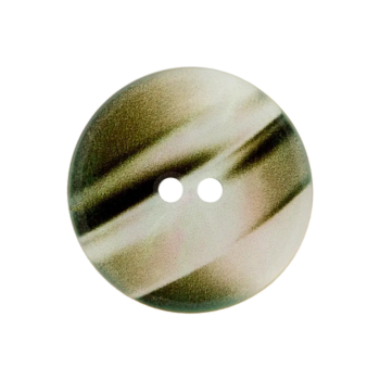 Prym Modeknopf Marmor schimmernd 23mm graugrün