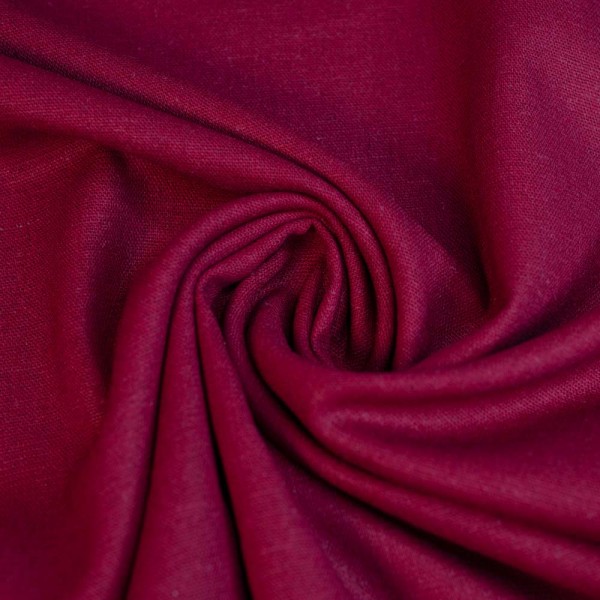 Viskose Leinen Stretch bordeaux