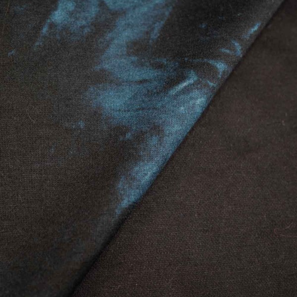 Jacquard Jersey Batik navy