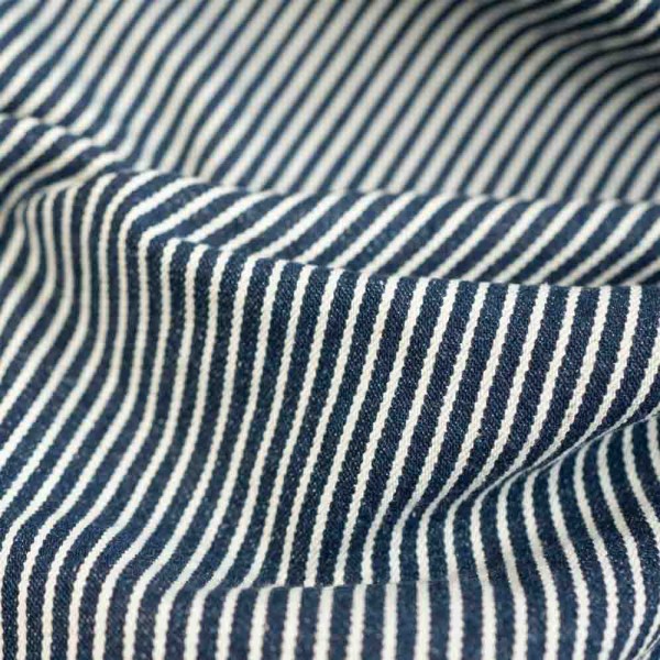 Jeans Denim Stretch Streifen navy
