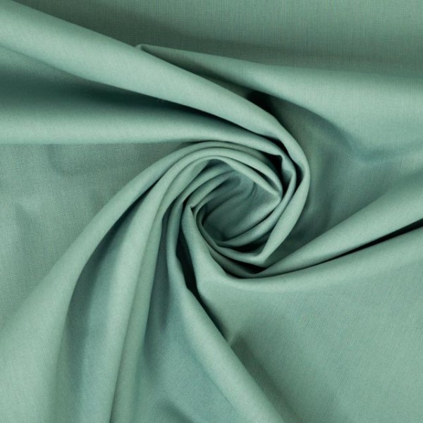 Edle Baumwollwebware dusty mint