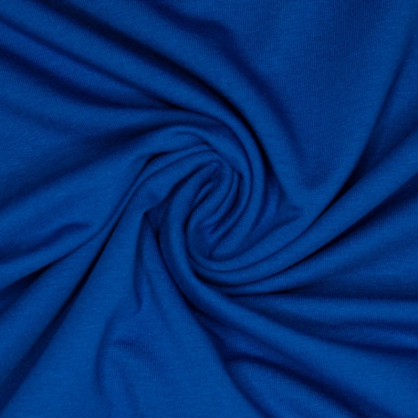 BIO Sommersweat French Terry Uni royalblau