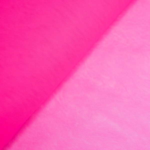 Kleidertüll 300cm breit neonpink