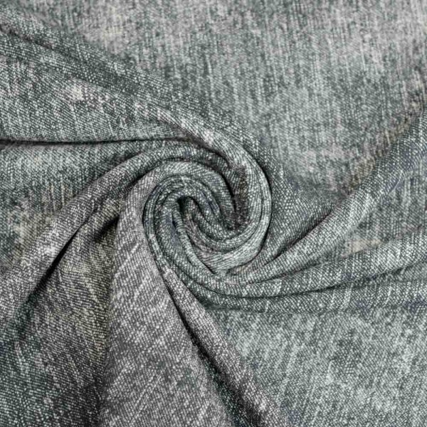 French Terry Sweat Jeanslook anthra