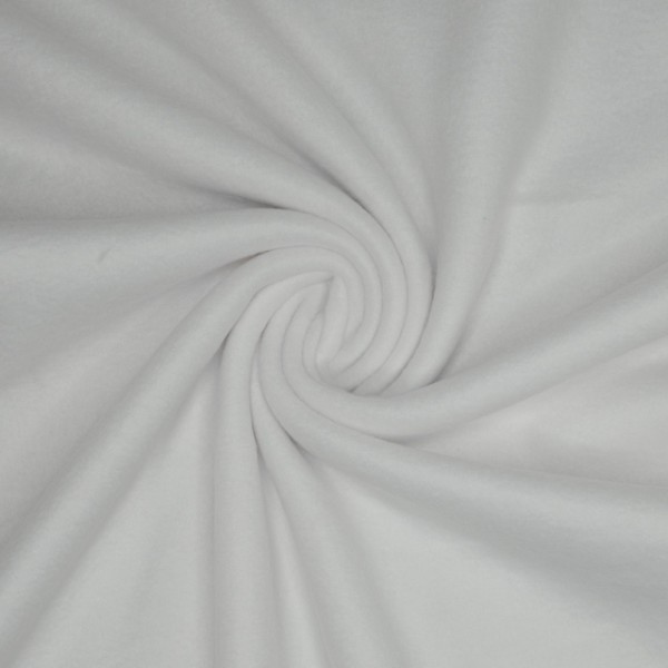 Antipilling Fleece Fiona Uni weiß