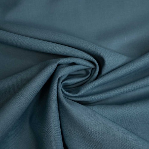 Baumwolle Webware Fahnentuch jeansblau