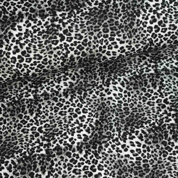 French Terry Sweat Leo grau