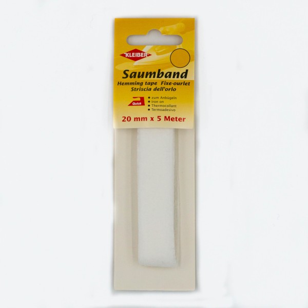 Kleiber Saumband 20mm x 5 Meter