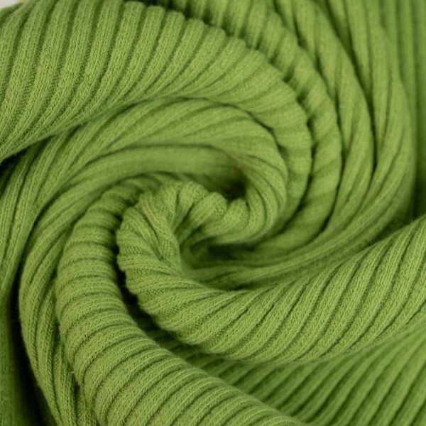 Grobstrick Bündchen kiwigrün