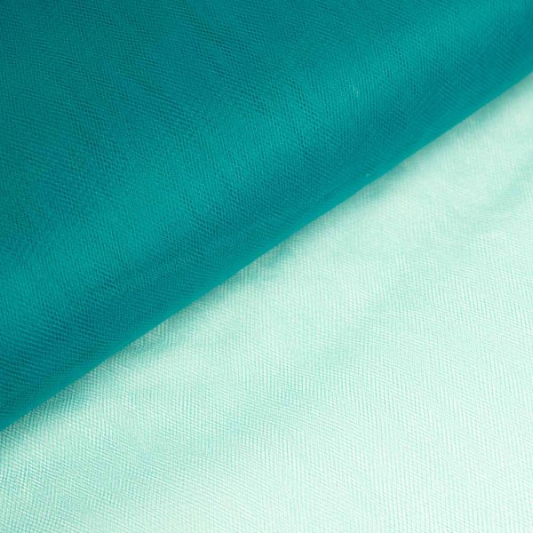 Tüll Tiara 300cm breit petrol