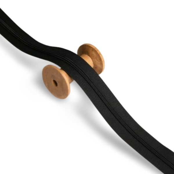 Reißverschluss 6,4mm schwarz