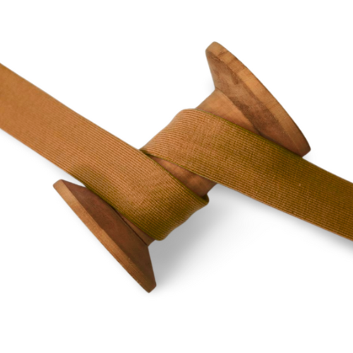 Baumwolljersey Schrägband Lena camel