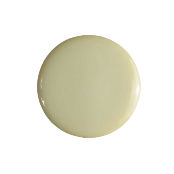 Modeknopf 13mm glänzend pastellgelb